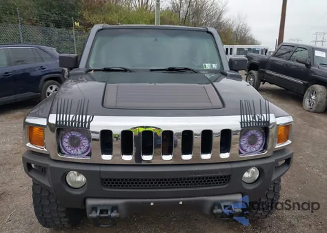 2006 Hummer H3 Suv из США, поврежденный, VIN 5GTDN136468299634